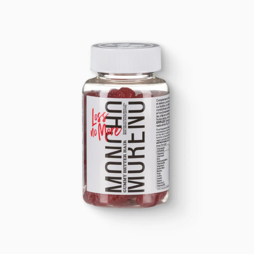 Gomitas Moncho Moreno Loss No More Gummy Better Hair