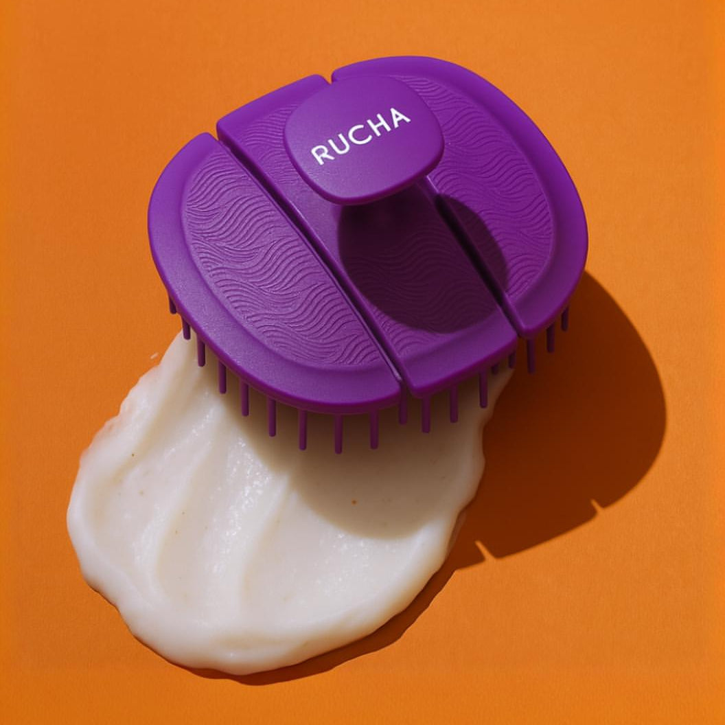 Cepillo Masajeador Rucha Eco Shampoo Brush Estimulante