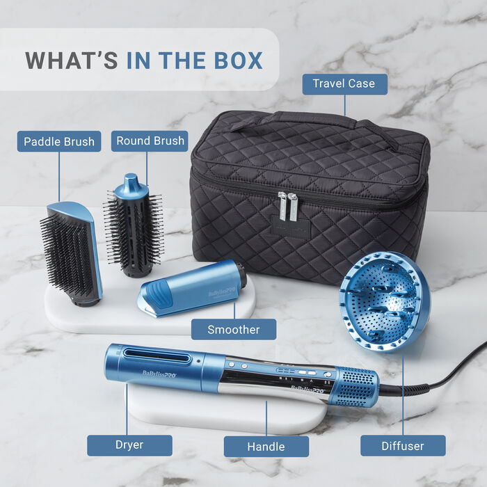BaBylissPRO Style/Switch Nano Titanium Ionic Multi-Styler & Dryer Todo en Uno