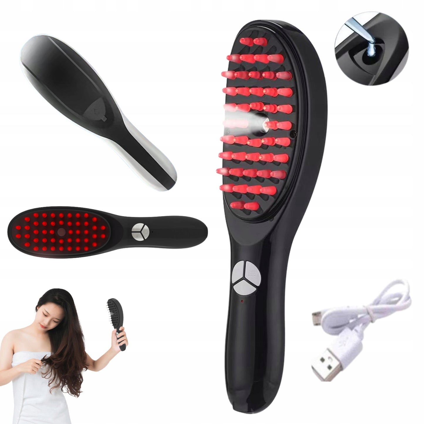 Nanofog Scalp Massage Comb