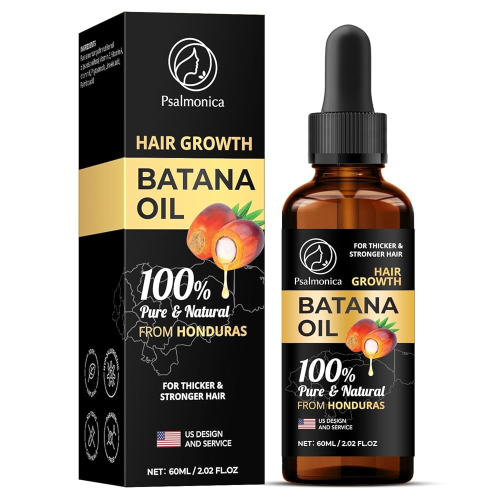 Psalmonica Batana Oil Hair Wrowth 100% Pure & Natural