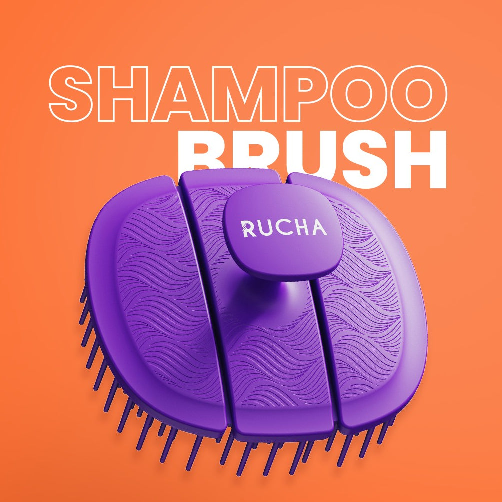 Cepillo Masajeador Rucha Eco Shampoo Brush Estimulante